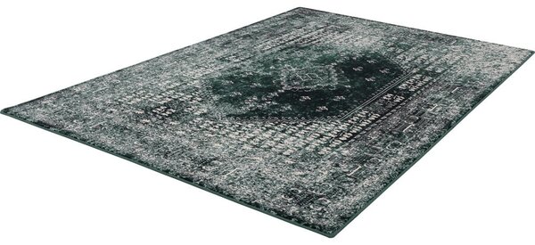 Vlnený koberec v petrolejovomodrej farbe 133x180 cm Eve - Agnella