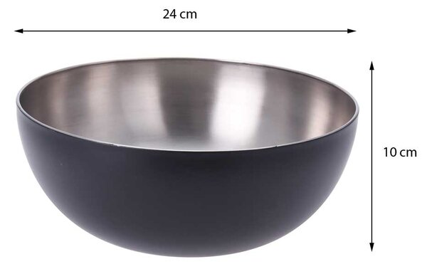 Kovová misa Mia (fi) 24 cm