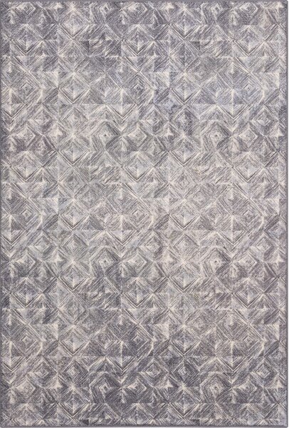 Sivý vlnený koberec 200x300 cm Moire – Agnella