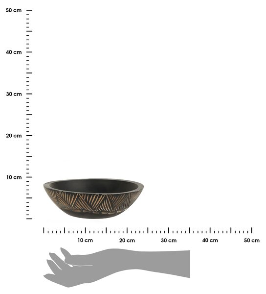 Drevená misa Etnic (fi) 24 cm