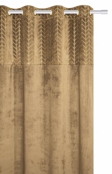 Záves NORD horčicový 140x250 cm
