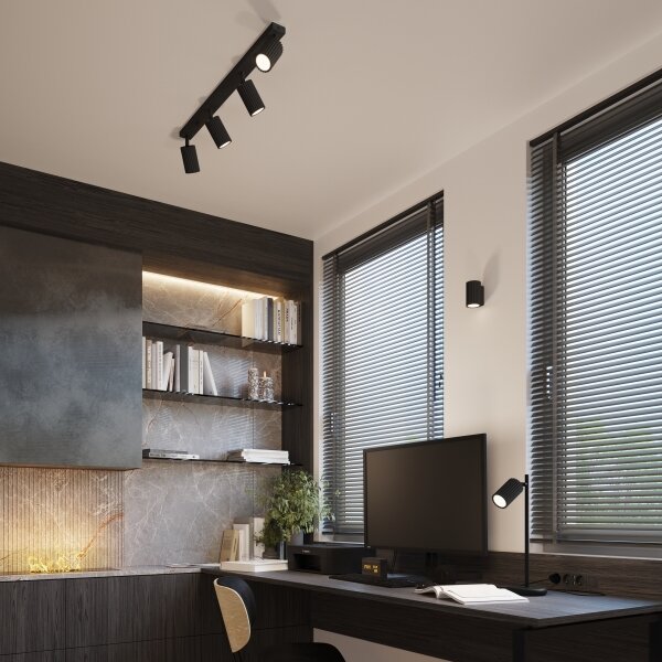 Brilagi - LED bodové svietidlo CRESTO 4xGU10/10W/230V čierna