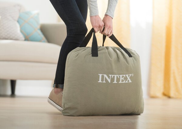 INTEX Nafukovací matrac 203x152 cm s pumpou pre dve osoby INTEX 67770ND