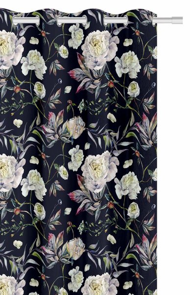 Velúrový záves PEONY 140x250 cm