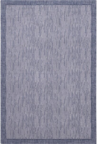Tmavomodrý vlnený koberec 200x300 cm Linea – Agnella
