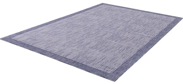 Tmavomodrý vlnený koberec 200x300 cm Linea – Agnella