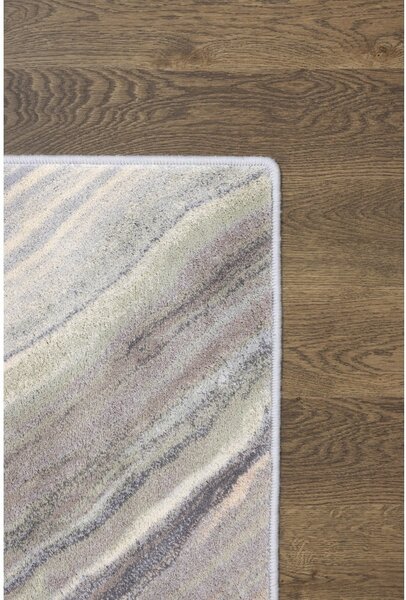 Sivý vlnený koberec 133x180 cm Agate – Agnella