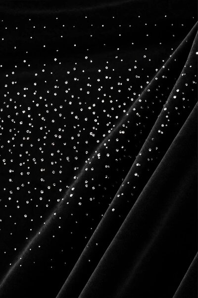 Záves SHINY čierny 140x250 cm