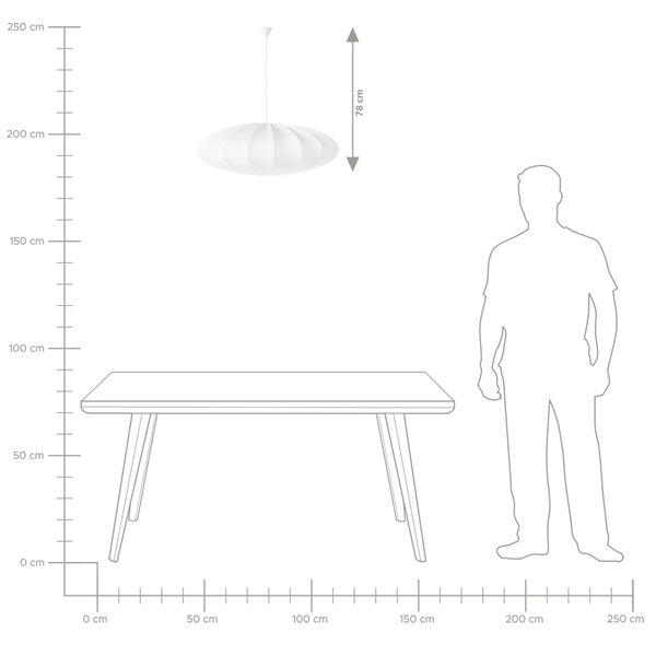 Závesná lampa biela nylon látkové tienidlo osvetlenie moderný štýl obývacia izba