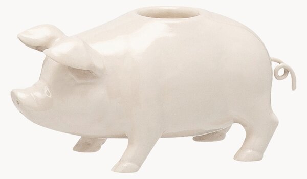 Ručne vyrobený svietnik Piggy