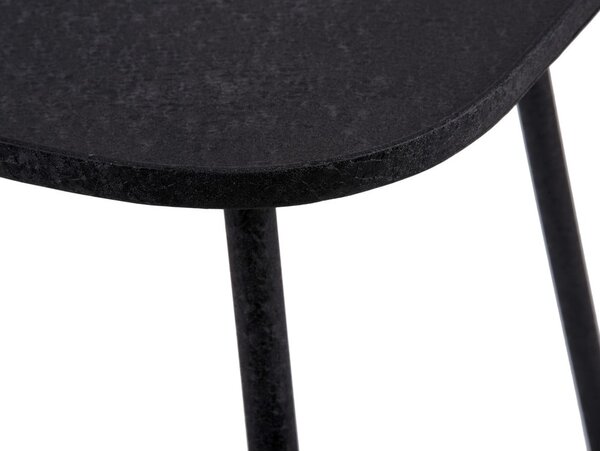 Kovový odkladací stolík 49.5x54 cm Boaz – Leitmotiv
