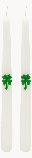 Sviečky Shamrock, 2 ks