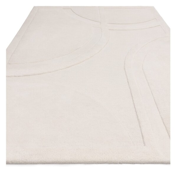 Biely vlnený koberec 120x170 cm Olsen – Asiatic Carpets