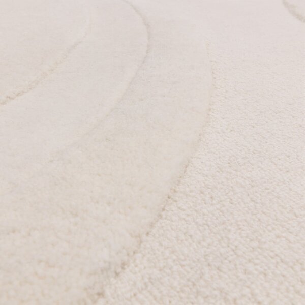 Biely vlnený koberec 120x170 cm Olsen – Asiatic Carpets