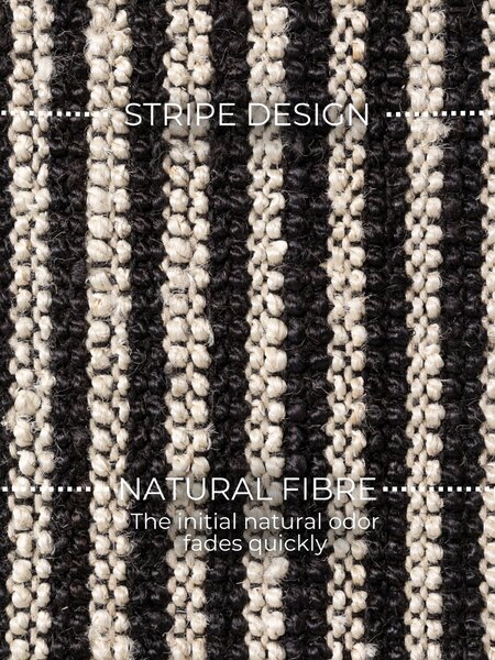 ELLE Decoration, Kusový koberec Harvest 106337 Black z kolekcie Elle, 200x300, čiernobiela, chodba / predsieň