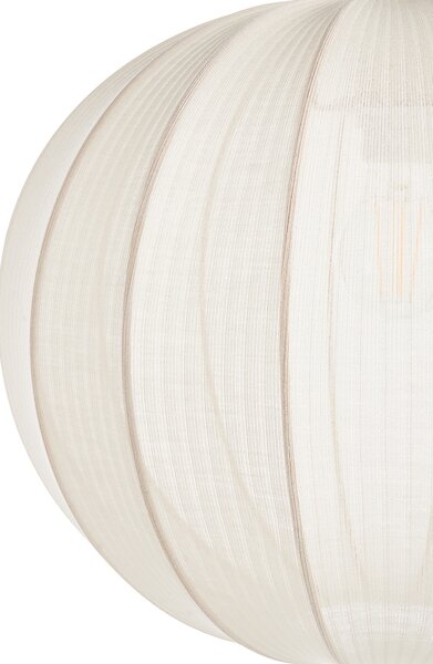 Závesná lampa biela nylon látkové tienidlo osvetlenie moderný štýl obývacia izba