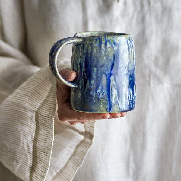 Hrnček Yori Blue 450 ml