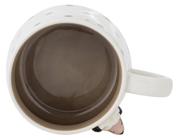 Detský keramický hrnček Dolly Brown 370 ml