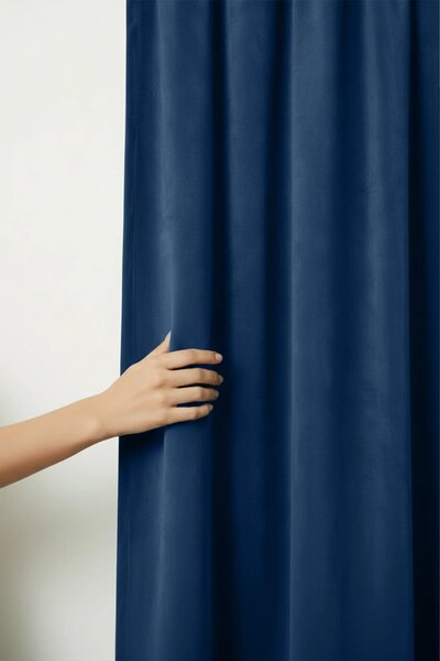 Velúrový záves SOFT VELVET granátový Rozmer: 140x270 cm