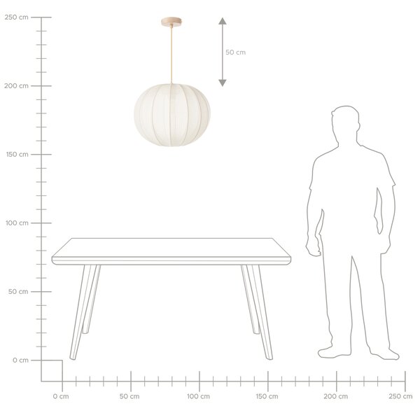 Závesná lampa biela nylon látkové tienidlo osvetlenie moderný štýl obývacia izba
