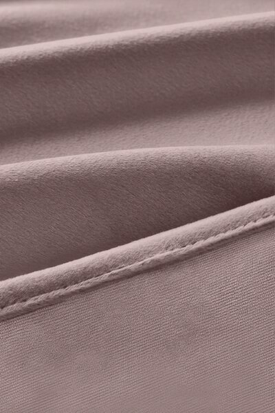 Velúrový záves SOFT VELVET púdrový na riasiacu pásku Rozmer: 140x270 cm