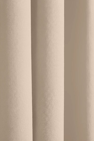 Záves na krúžkoch VIVA béžový 140x250 cm