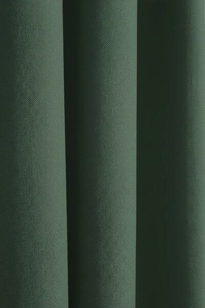 Záves na krúžkoch VIVA fľašovo zelený 140x250 cm