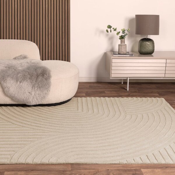 Béžový vlnený koberec 160x230 cm Hague – Asiatic Carpets