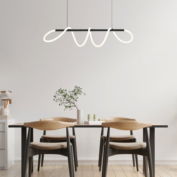Rabalux 98072269 LED závesné stropné svietidlo Montema | 40W integrovaný LED zdroj | 3750lm | 4000K