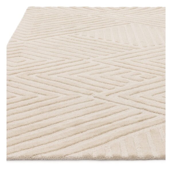 Krémovobiely vlnený koberec 200x290 cm Hague – Asiatic Carpets