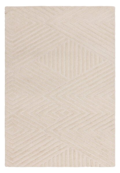 Krémovobiely vlnený koberec 200x290 cm Hague – Asiatic Carpets