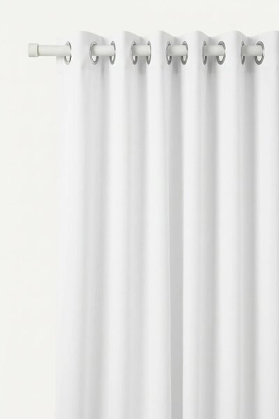 Záves na krúžkoch VIVA biely 140x250 cm