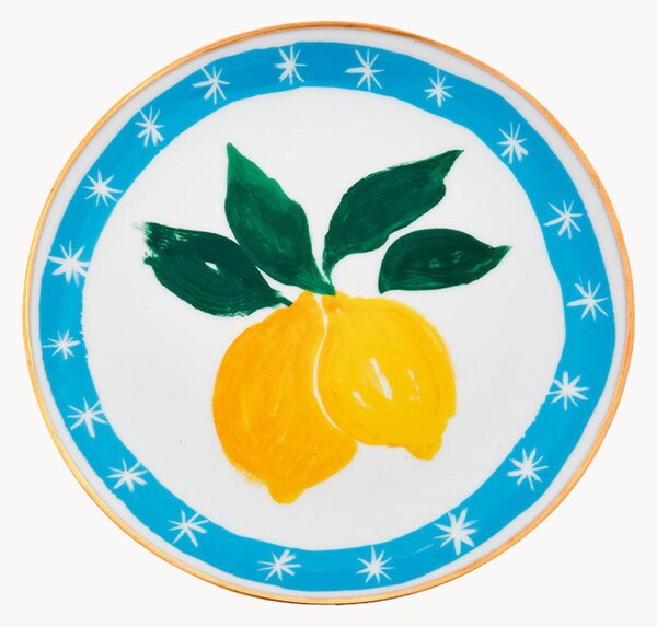 Ručne vyrobený porcelánový dezertný tanier Con Amore