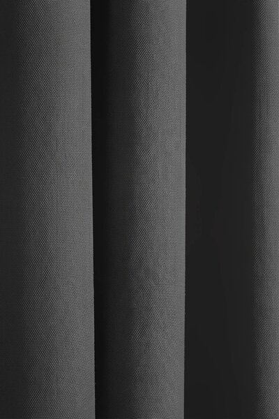 Záves na krúžkoch VIVA grafitový 140x250 cm