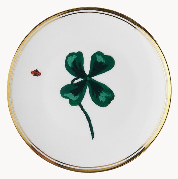 Ručne vyrobený porcelánový dezertný tanier Tavola Scomposta
