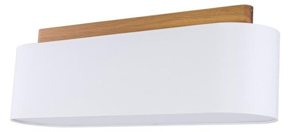 Stropné svietidlo HELENA 4xE27/60W/230V biela/hnedá