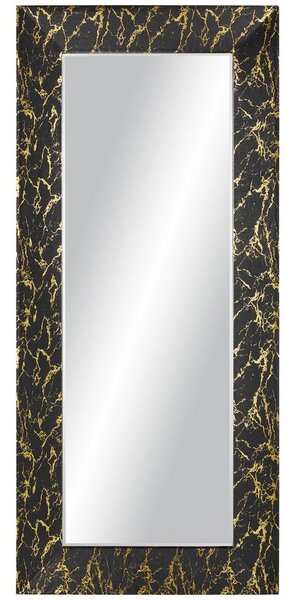 Wandspiegel In Schwarz/goldfarben