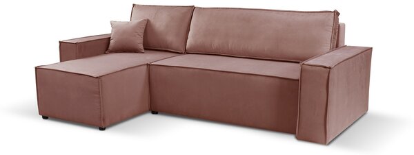 Rozkladacia rohová sedacia súprava PATTI zelená