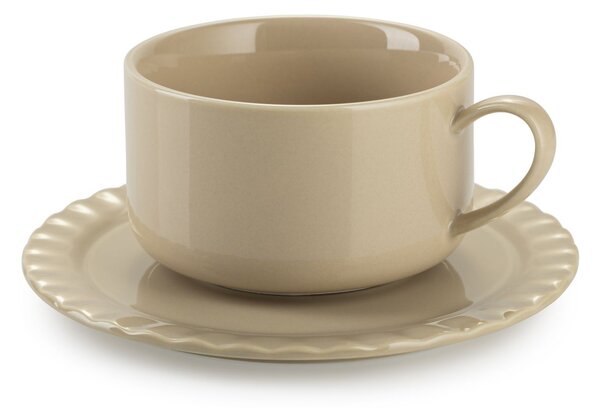 Čajový/kávový set Sofia Beige1