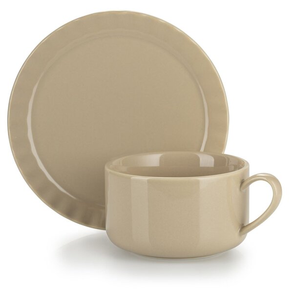 Čajový/kávový set Sofia Beige