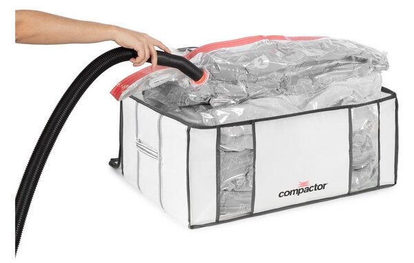 Vákuový/vystužený látkový úložný box na oblečenie 65x45x27 cm Life – Compactor