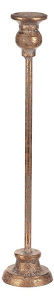 Kovový svietnik 38 cm zlatý FUP523