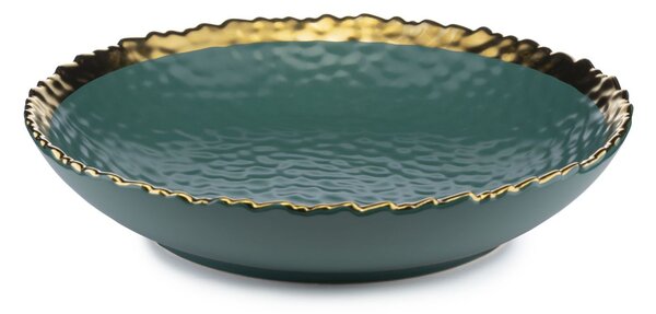 Keramická súprava tanierov Kati Green Gold 8ks