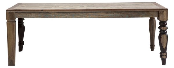 Duld Range jedálenský stôl hnedý 220x100 cm