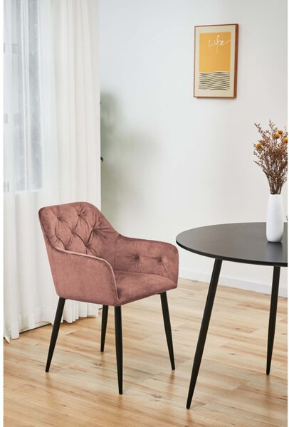 Set 2 ks jedálenských stoličiek SJ.030, ružová
