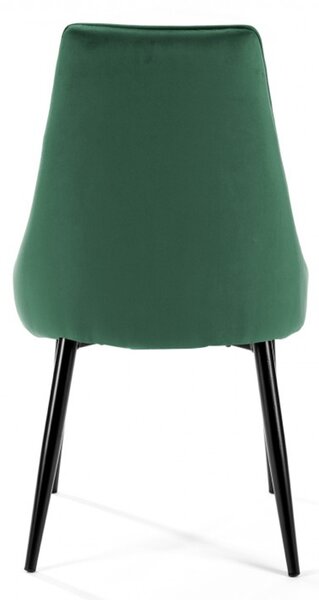 Set 2 ks jedálenských stoličiek SJ.054, zelená