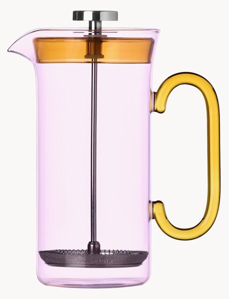 French Press kávovar z borosilikátového skla Clarinette
