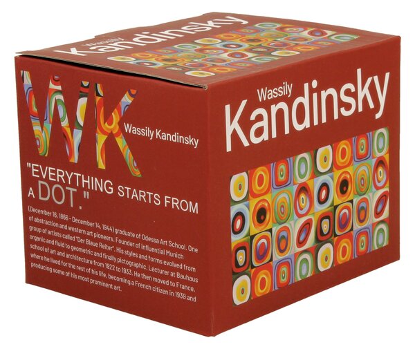 Porcelánový hrnček Kandinskij Squares 430 ml