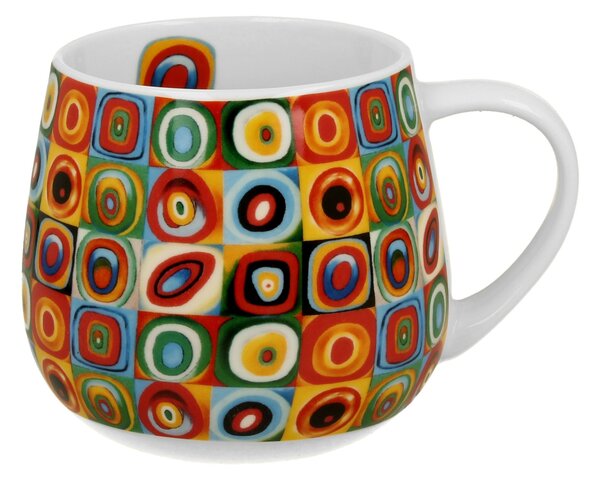 Porcelánový hrnček Kandinskij Squares 430 ml