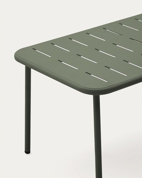 Oceľový Záhradný konferenčný stolík 50x90 cm Zivia – Kave Home